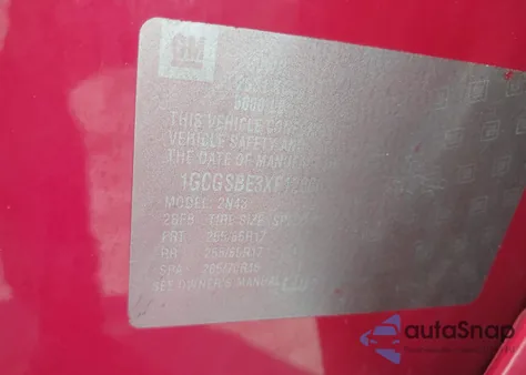 2015 Chevrolet Colorado Lt from USA, damaged, VIN 1GCGSBE3XF1206677